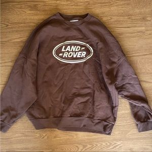PacSun Brown Land Rover Sweatshirt‎